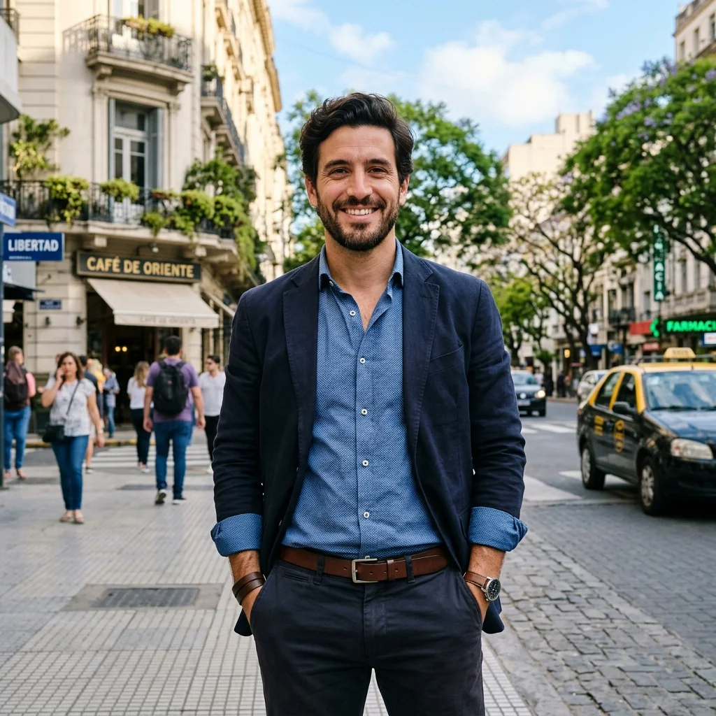 Mateo, beneficiario de la plataforma
